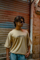 Noir Bloom beige t-shirt