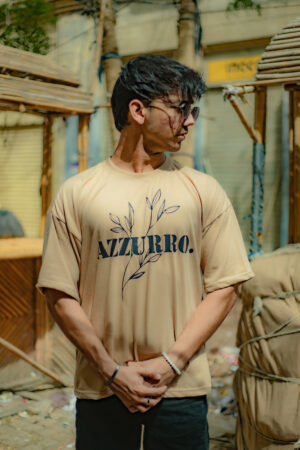 Noir Bloom beige t-shirt