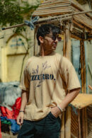 Noir Bloom beige t-shirt